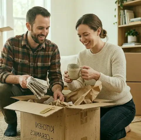 Flute Frucht – Sorgfältiges Verpacken